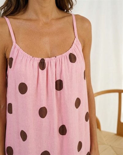 Marta Du Chateau - MDCLuliana Kjole - Pink